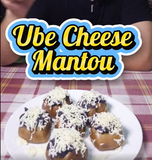Ube Cheese Mantou