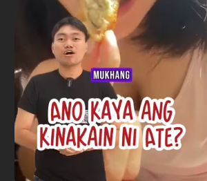 Ano kaya ang kinakain ni Ate?