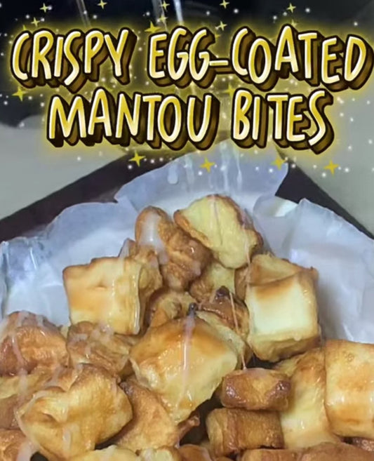 Crispy Egg-Coated Mantou Bites