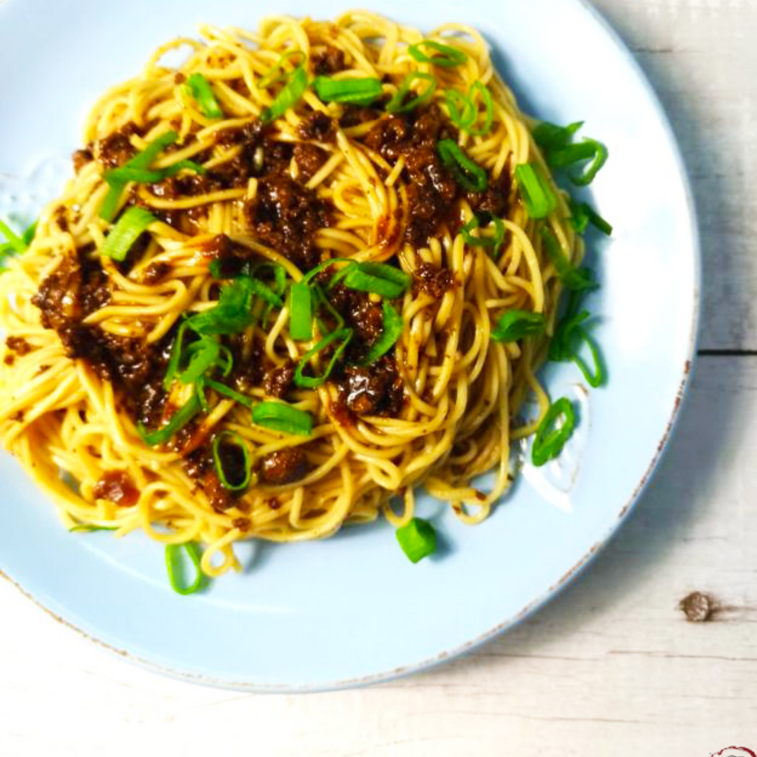 Ya Chou Ready-to-Cook Fresh Noodles - Minced Pork (3 servings)