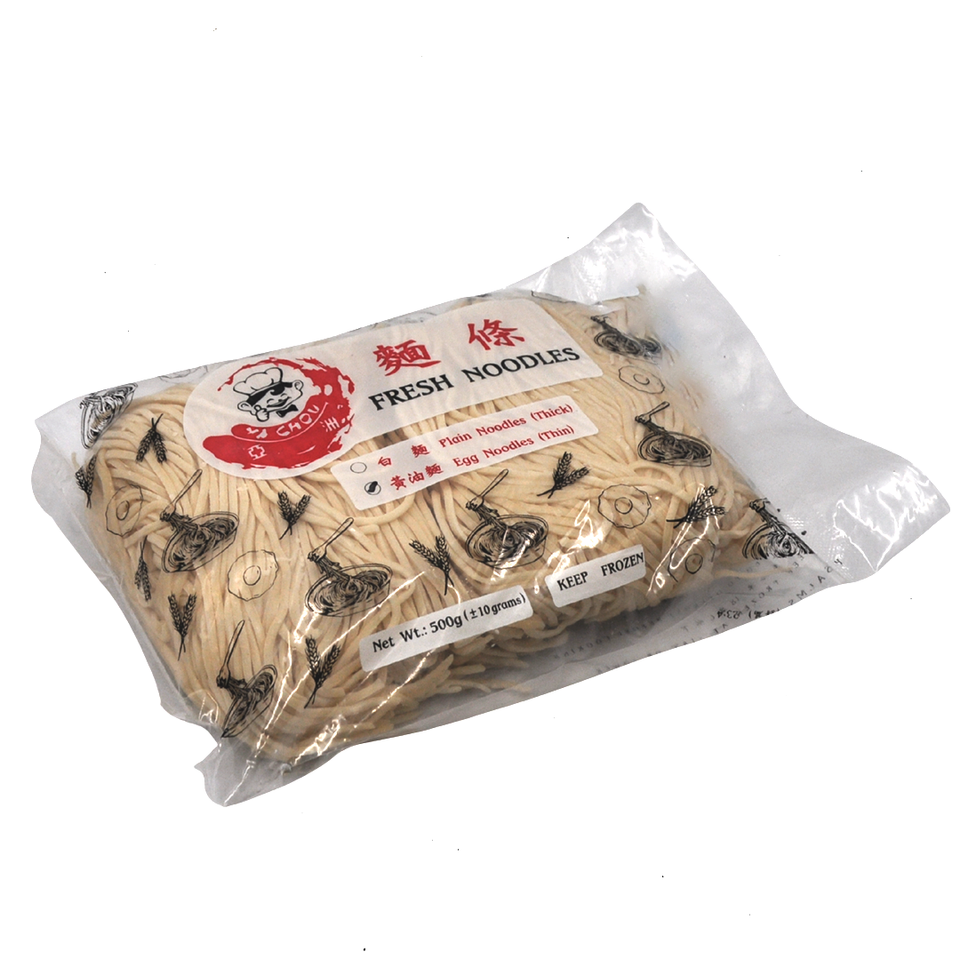 Ya Chou Fresh Noodles - Thin (500g)