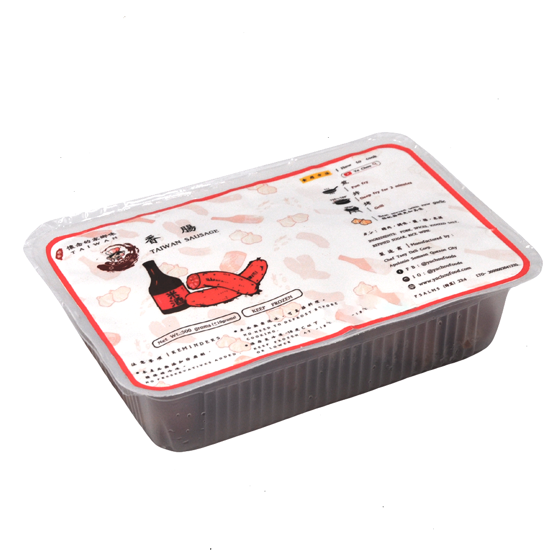 WHOLESALE Ya Chou Taiwan Sausage (500g)
