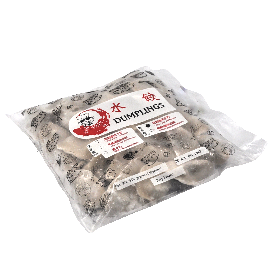 Ya Chou Cooked Dumplings - Pork w/ leeks (30pcs)