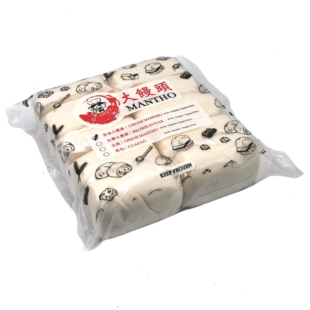 Ya Chou Mantou Steamed Buns - Cream