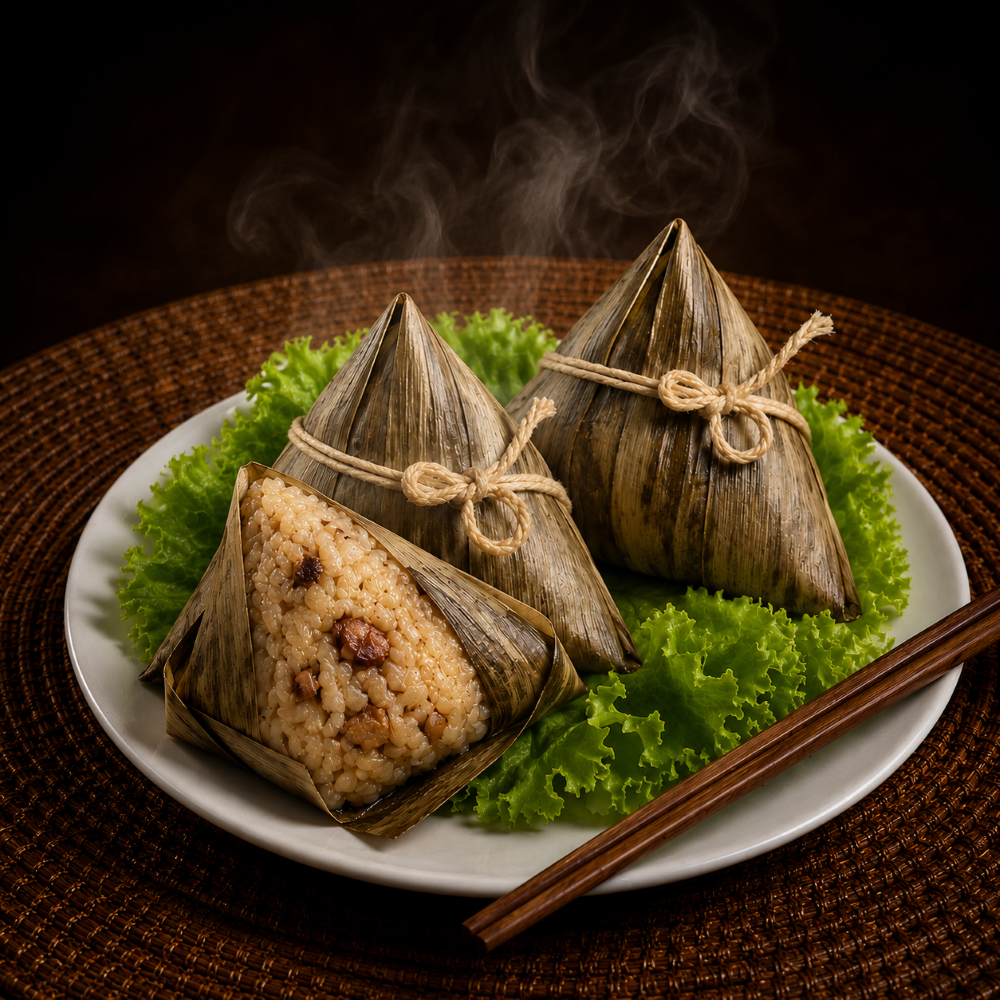 Ya Chou Machang Sticky Rice w/ filling (1pc)