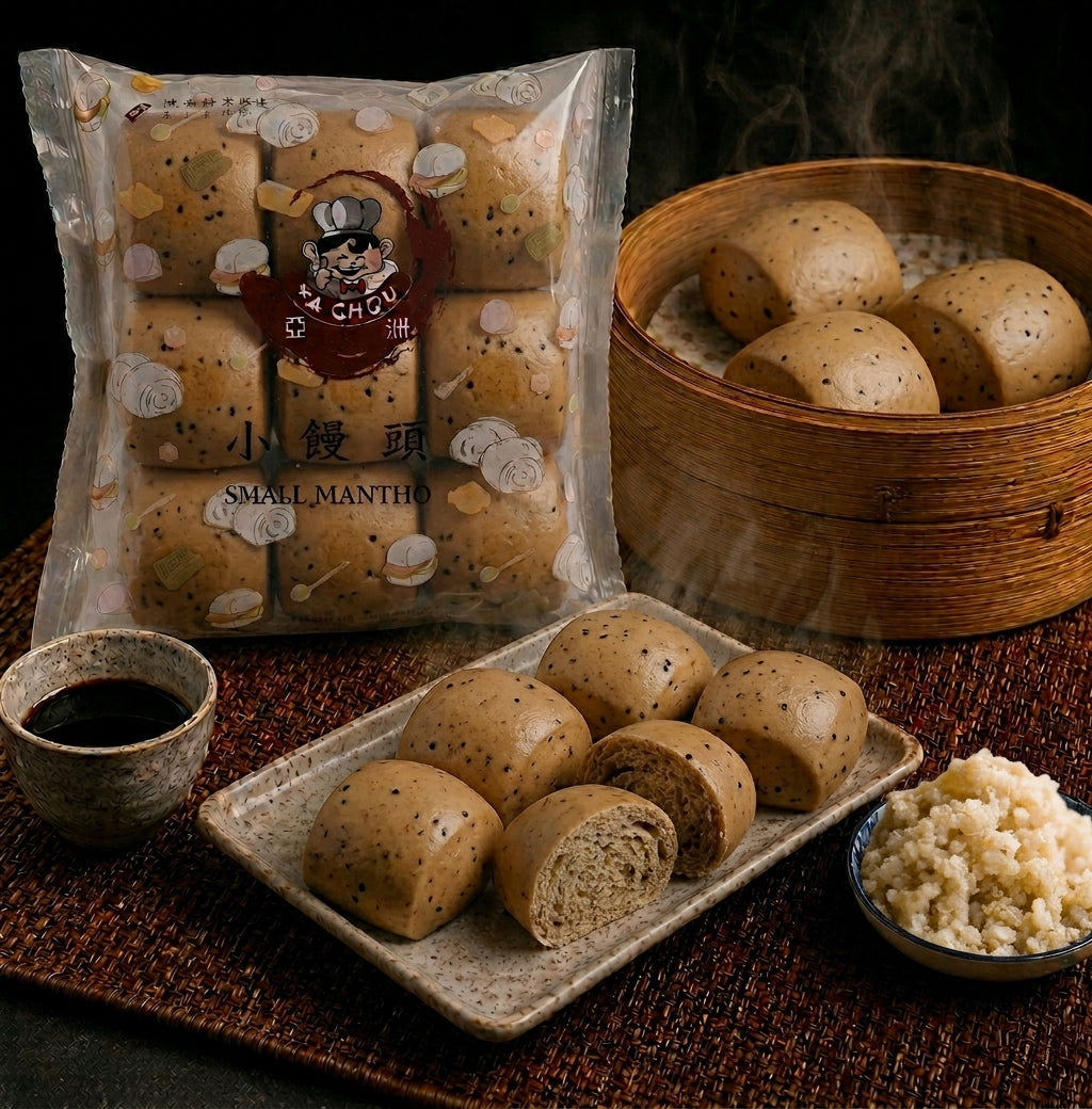 Ya Chou Mantou Steamed Buns - Quinoa - Small (9 pcs)