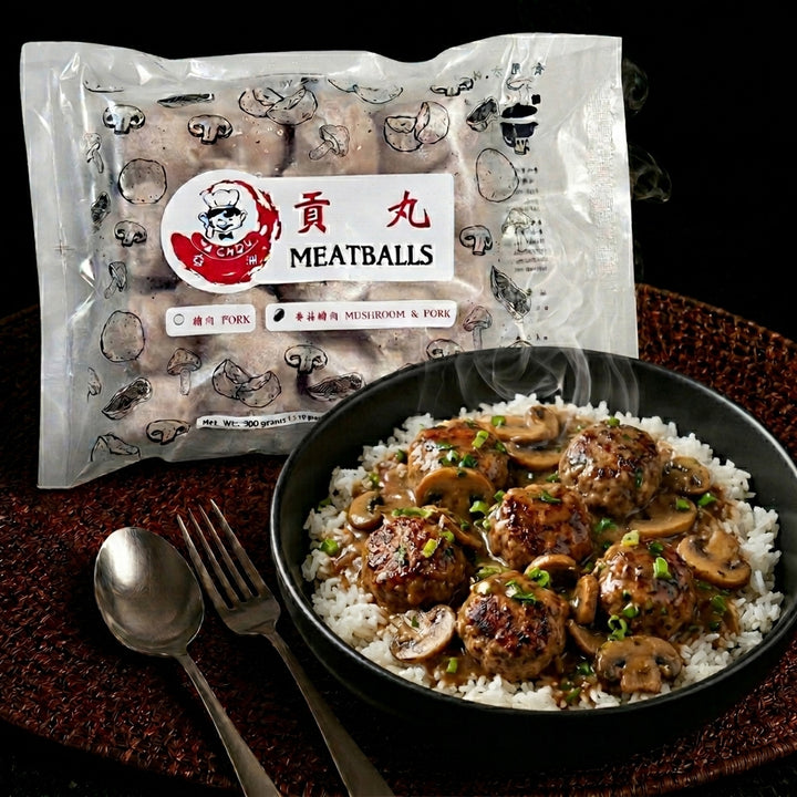 Ya Chou Pork Mushroom Meatballs (300g)