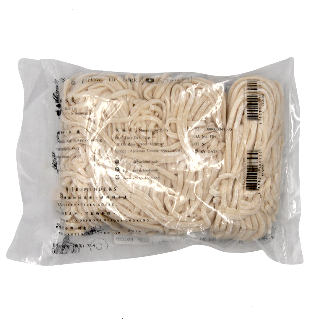 Ya Chou Fresh Noodles - Thick (500g)