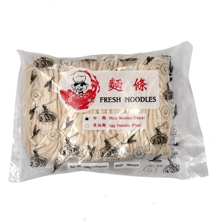 Ya Chou Fresh Noodles - Thick (500g)