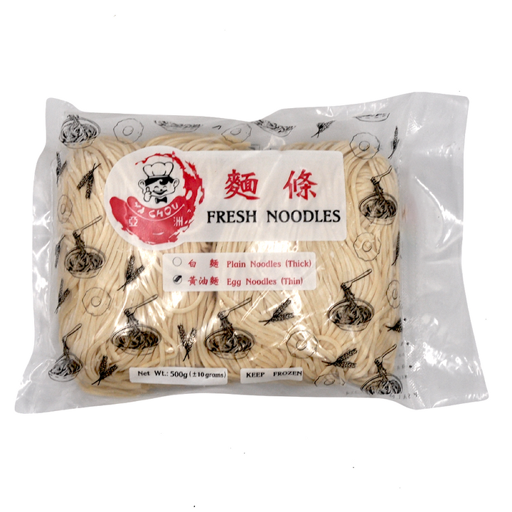 Ya Chou Fresh Noodles - Thin (500g)