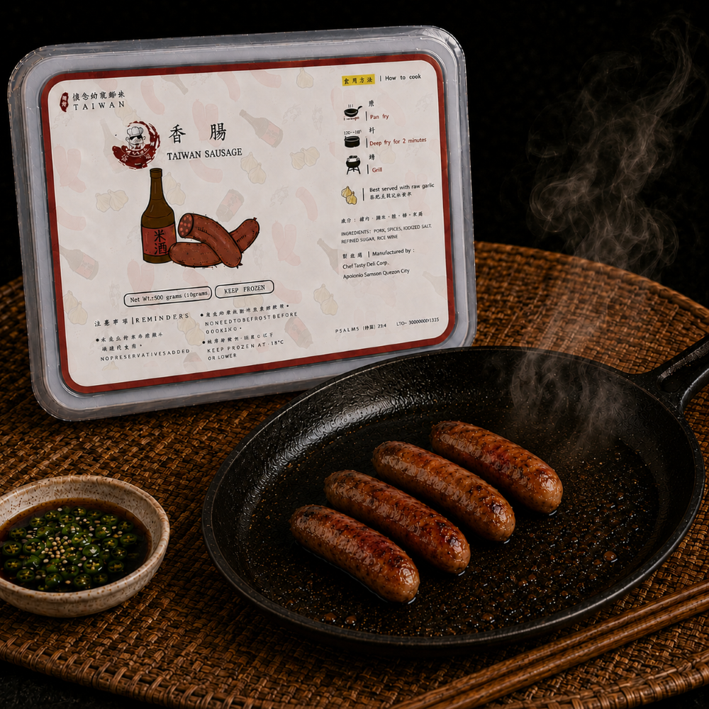 Ya Chou Taiwan Sausage (500g)