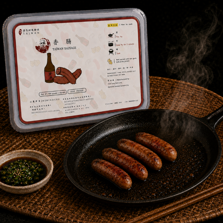 Ya Chou Taiwan Sausage (500g)